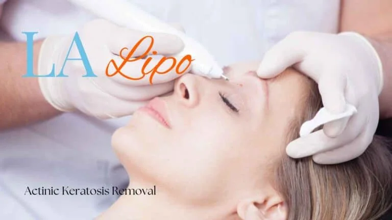 Woman receiving Actinic Keratosis Removal Treatment Woodham Ferrers