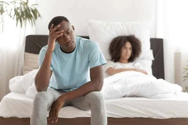 Man upset about ED symptoms Woodham Ferrers