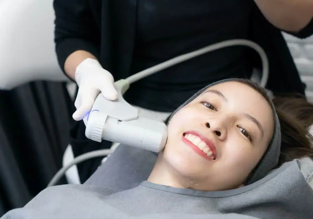 HIFU treatment Woodham Ferrers in progress