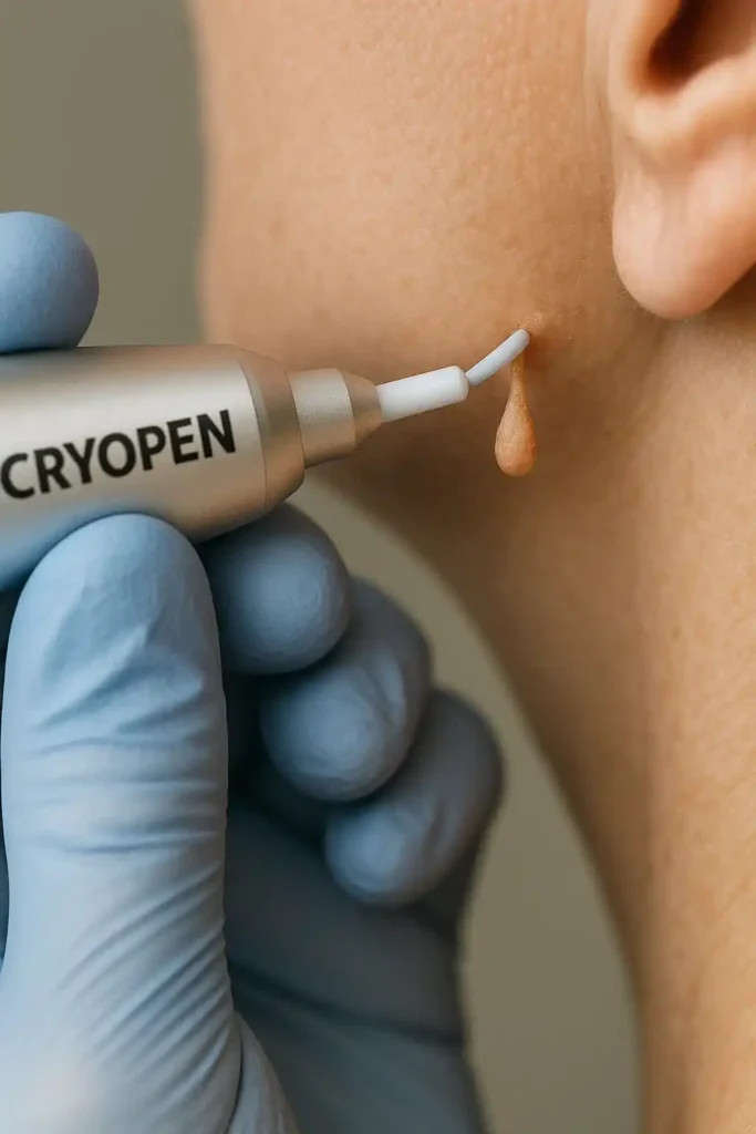 Cryopen for skin tags removal Woodham Ferrers speak to our team today!