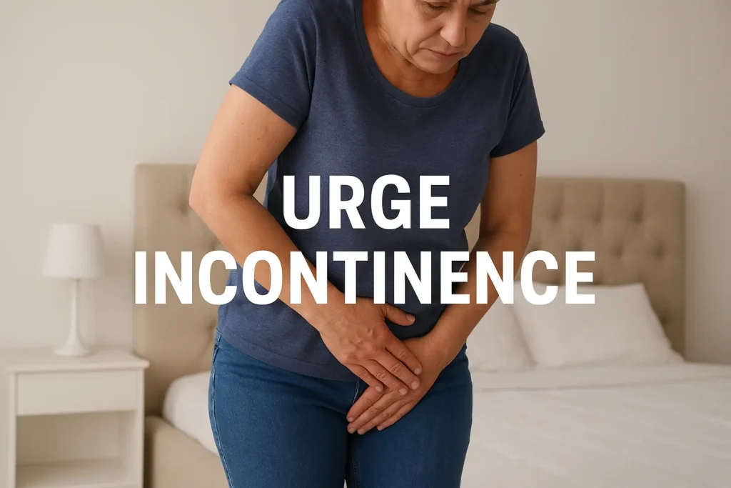 how to manage urge incontinence Woodham Ferrers symptoms