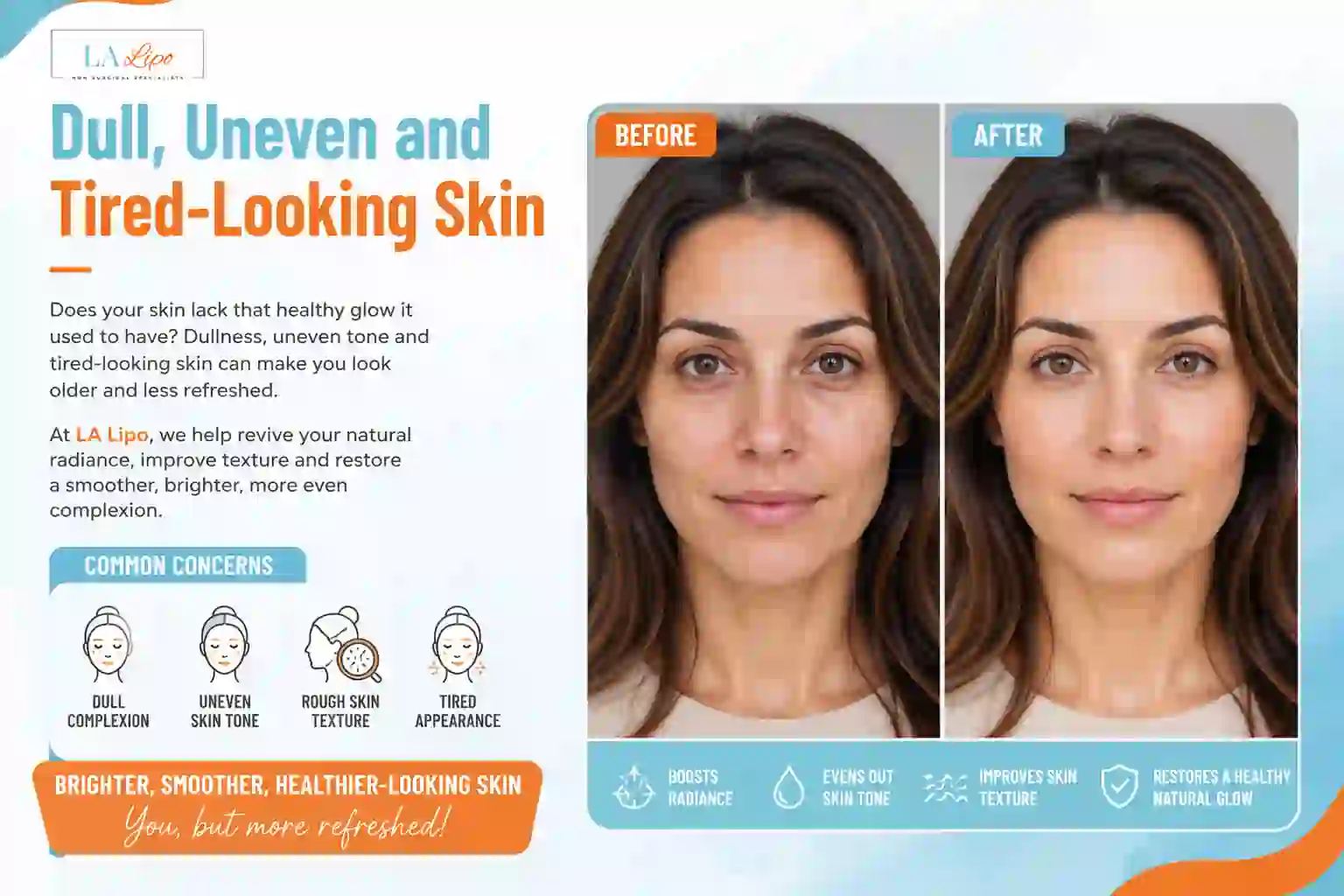 Sign #5: Dull, Uneven and Tired-Looking Skin Woodham Ferrers